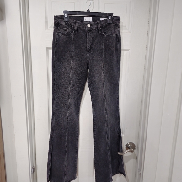 Frame Le High Flare high-rise flared jeans - Picture 5 of 13